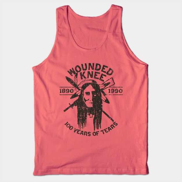 Wounded Knee 1890 - 1990 Tank Top by JCD666